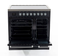 Tesla T90DCRCB/SS 90cm Ceramic Range Cooker