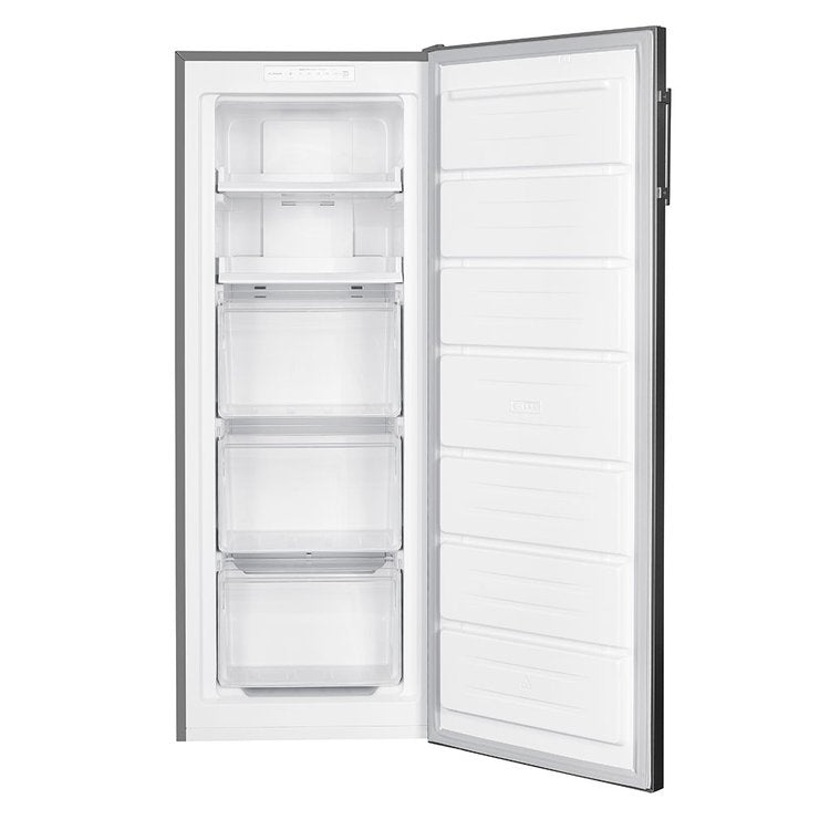 Teknix TFF1435X, 161L Single Door Freezer, Frost Free, Silver