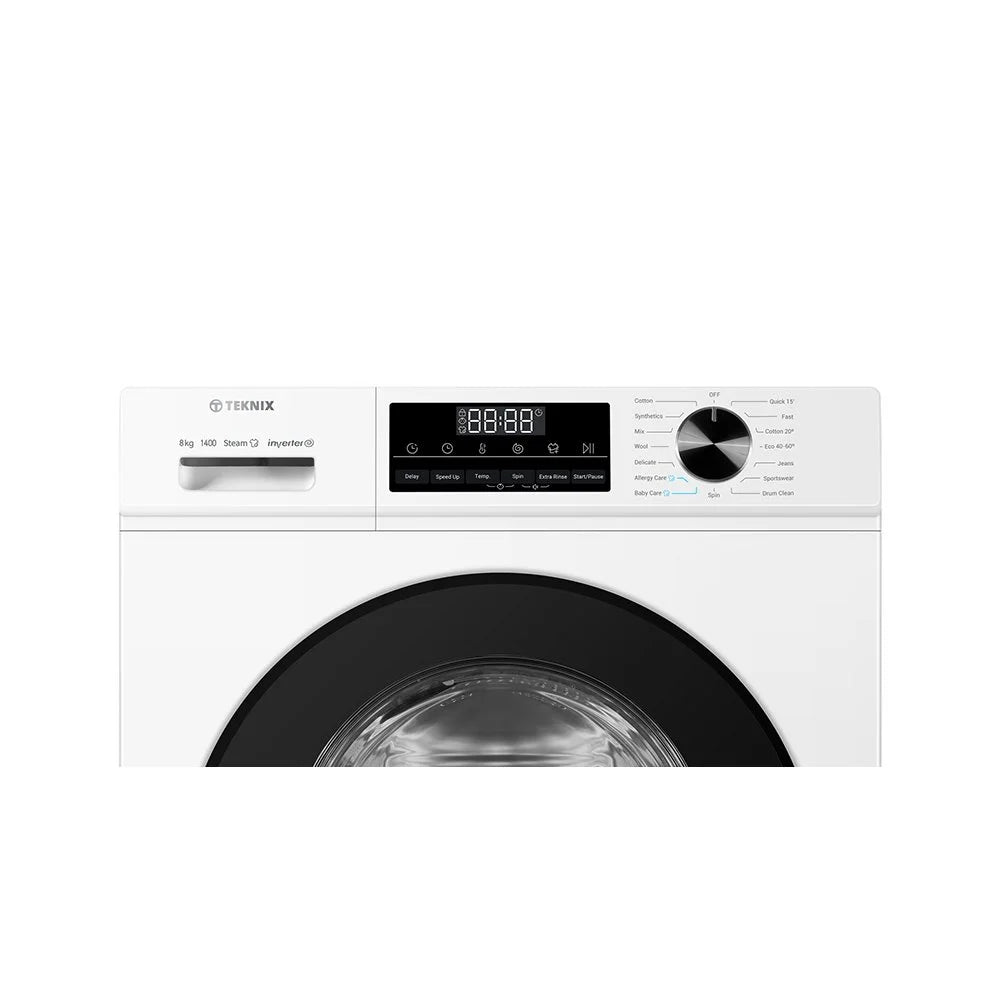 TK3W814XW, 8kg 1400spin Freestanding Washer, White