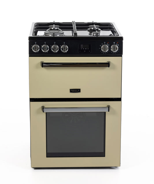 Tesla TMRDF60C 60cm Dual Fuel Cooker
