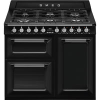 Smeg TR103BL Victoria 100cm Range Cooker with Gas Top