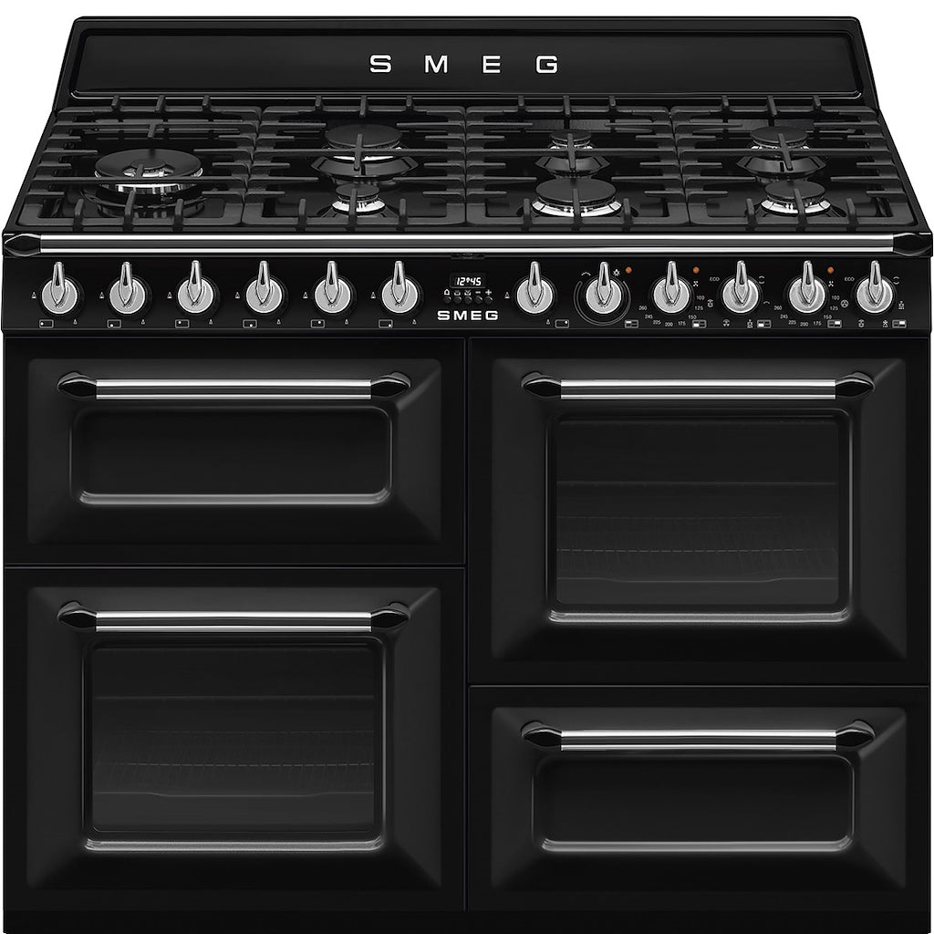 Smeg TR4110BL1 110cm Dual Fuel Range Cooker