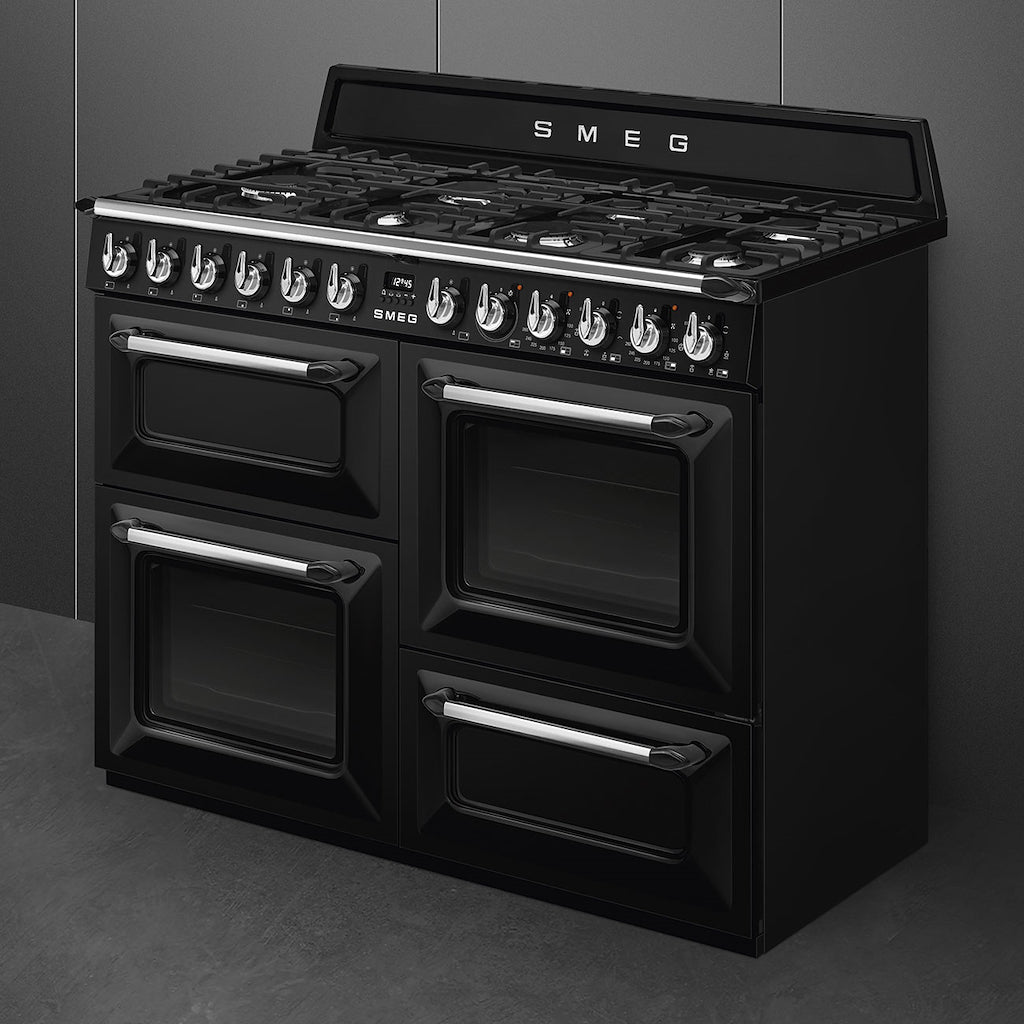 Smeg TR4110BL1 110cm Dual Fuel Range Cooker