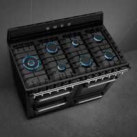 Smeg TR4110BL1 110cm Dual Fuel Range Cooker