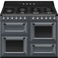 Smeg TR4110GR 110cm Dual Fuel Range Cooker