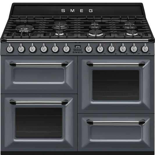 Smeg TR4110GR 110cm Dual Fuel Range Cooker