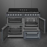 Smeg TR4110GR 110cm Dual Fuel Range Cooker