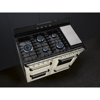 Smeg TR4110P1 110cm Dual fuel Range Cooker