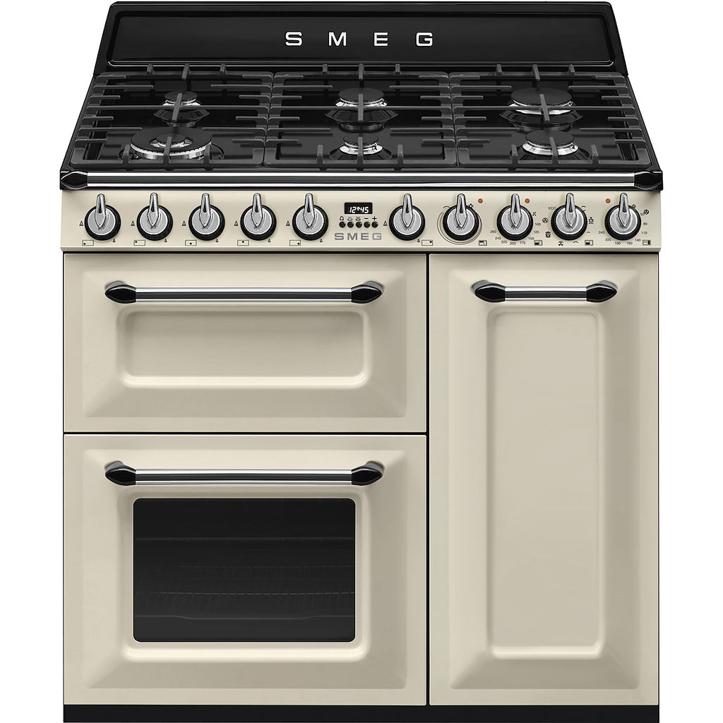 Smeg TR93P 90cm Dual Fuel Range Cooker