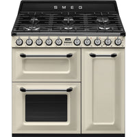 Smeg TR93P 90cm Dual Fuel Range Cooker