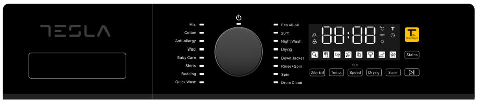 Tesla TWD106W/B 10kg Washer Dryer