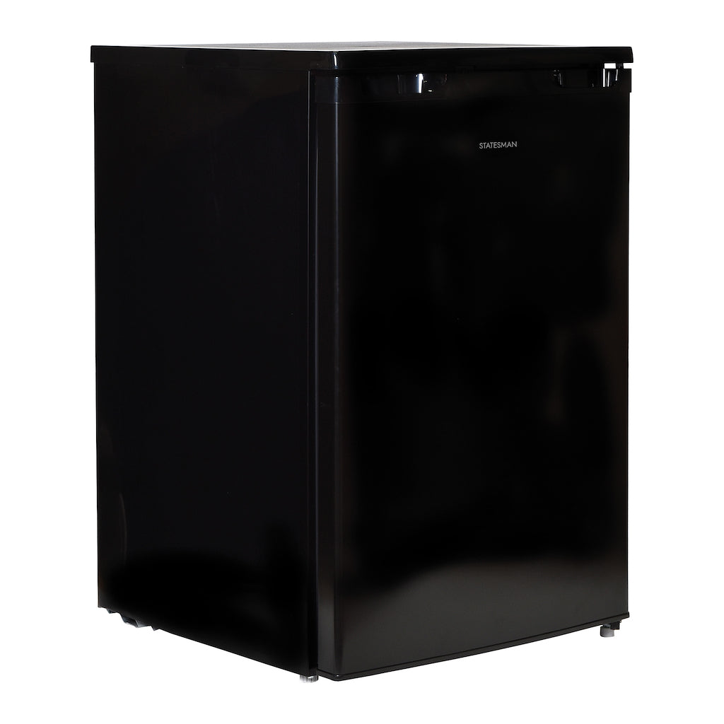 Statesman 55cm Undercounter Freezer - Black