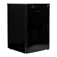 Statesman 55cm Undercounter Freezer - Black