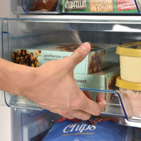 Statesman 55cm Undercounter Freezer - Black