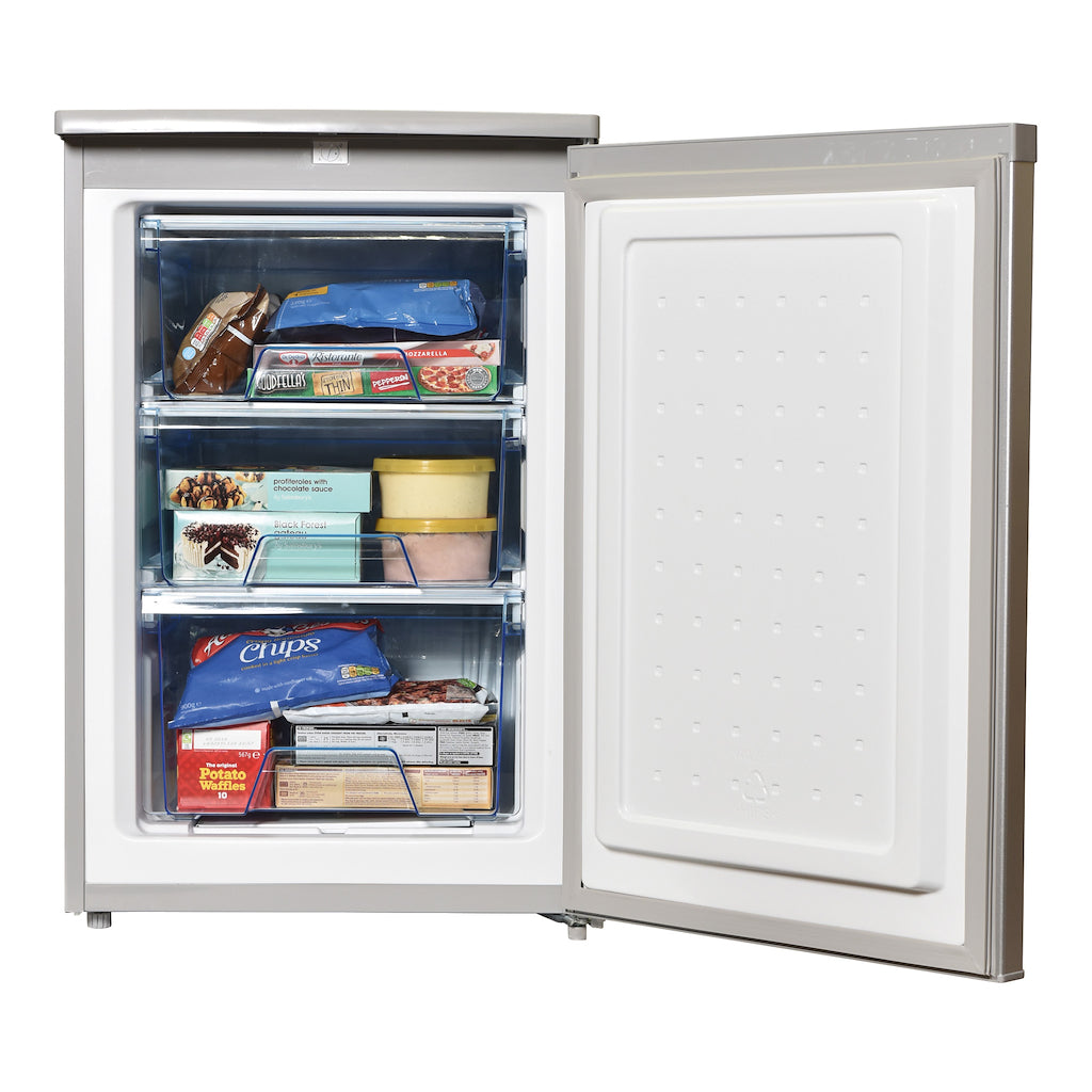 Statesman 55cm Undercounter Freezer - Silver