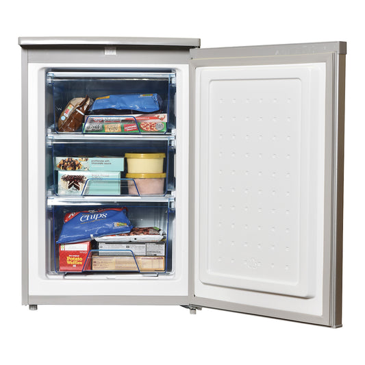 Statesman 55cm Undercounter Freezer - Silver