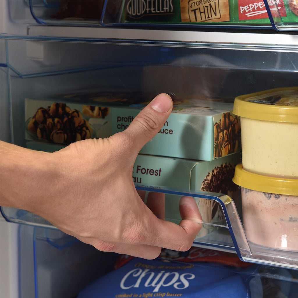 Statesman 55cm Undercounter Freezer - Silver