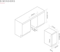 Undercounter Single Zone Wine Cabinet