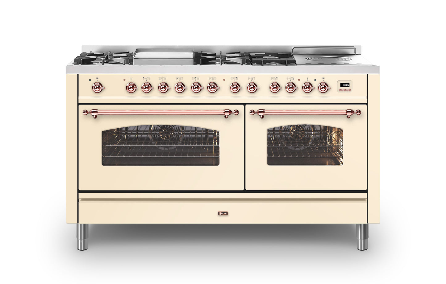 Ilve Milano 150 Fry-Top & Coup De Feu
