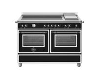 Bertazzoni Heritage Series, 120 cm induction top + griddle, electric double oven