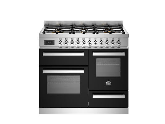 PRO106L3EXT, 100 cm 6 burner, electric triple oven, Professional Series