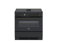 MASCH94I1EXT, 90 cm Air-Tec cooker with induction top and integrated hood, electronic oven, Master Series