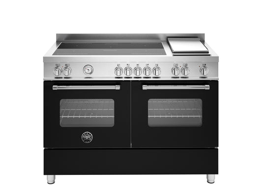 MAS125I2EXT, 120 cm induction top + griddle, electric double oven, Master Series