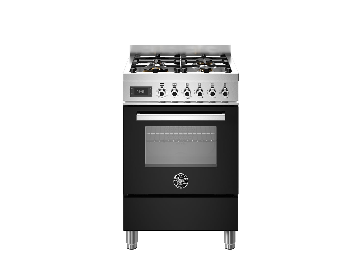 PRO64L1EXT, 60 cm 4-burner, electric oven, Professional Series