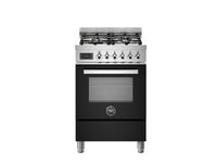 PRO64L1EXT, 60 cm 4-burner, electric oven, Professional Series