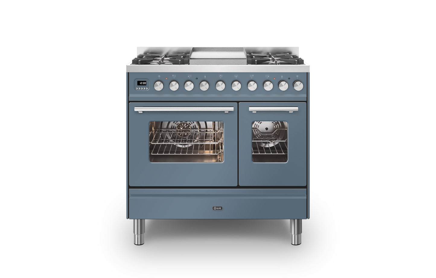 Ilve Roma 90 Twin Fry-Top