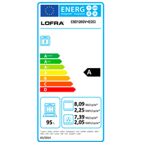 Curva 120 cm Dual Fuel Range Cooker - Stainless Steel - Lofra Cookers