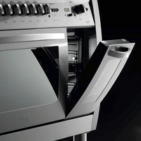 Curva 120 cm Dual Fuel Range Cooker - Stainless Steel - Lofra Cookers