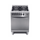 Curva 60 cm Dual Fuel Range Cooker - Stainless Steel - Lofra Cookers