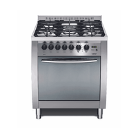 Curva 70 cm Dual Fuel Range Cooker - Stainless Steel - Lofra Cookers