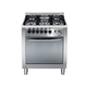 Curva 70 cm Gas Range Cooker - Stainless Steel - Lofra Cookers