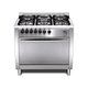 Curva 90 cm Dual Fuel Range Cooker - Stainless Steel - Lofra Cookers