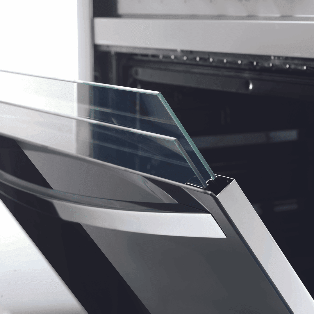 Curva 90 cm Dual Fuel Range Cooker - Stainless Steel - Lofra Cookers