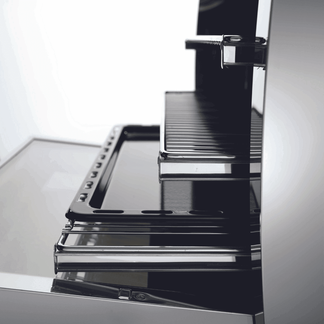 Curva 90 cm Dual Fuel Range Cooker - Stainless Steel - Lofra Cookers