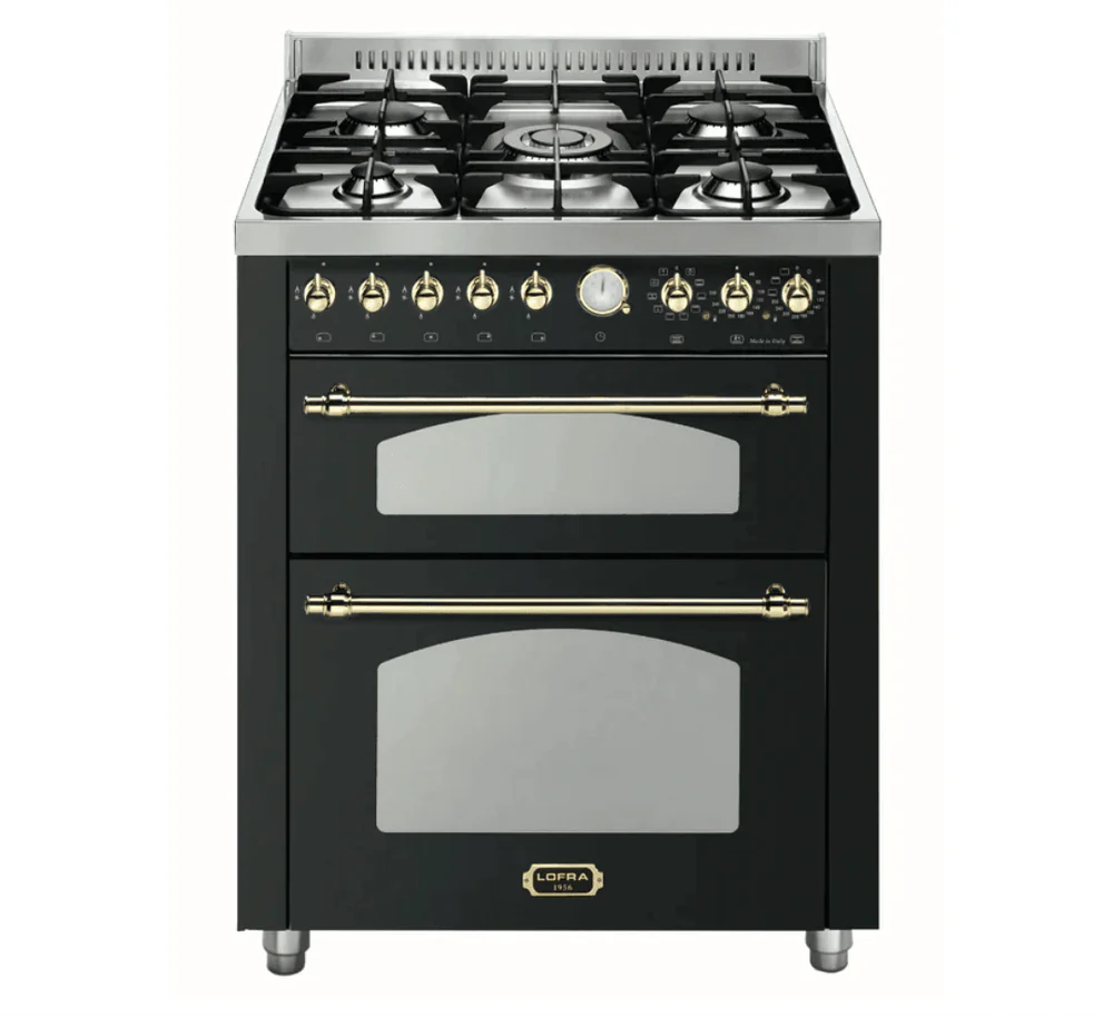 Dolcevita 70 cm Double Electric Oven Dual Fuel Range Cooker