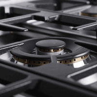 Dolcevita 70 cm Double Electric Oven Dual Fuel Range Cooker - Black Matte - Brass Finish - Lofra Cookers