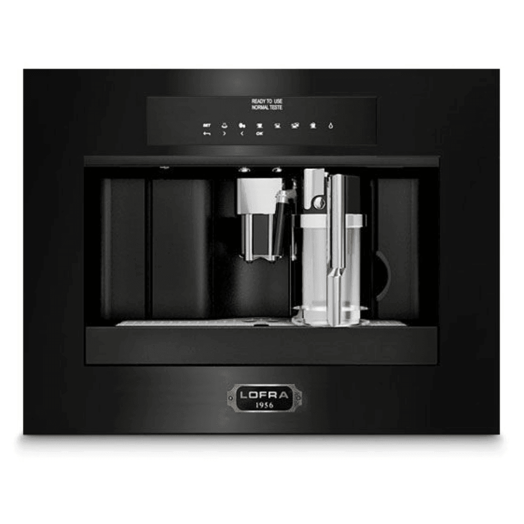 Dolcevita Coffee Machine - Black Matt - Bronze Finish - Lofra Cookers