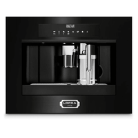 Dolcevita Coffee Machine - Black Matt - Chrome Finish - Lofra Cookers