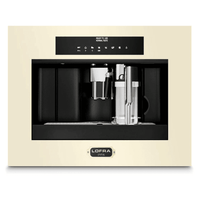 Dolcevita Coffee Machine - Ivory White - Brass Finish - Lofra Cookers