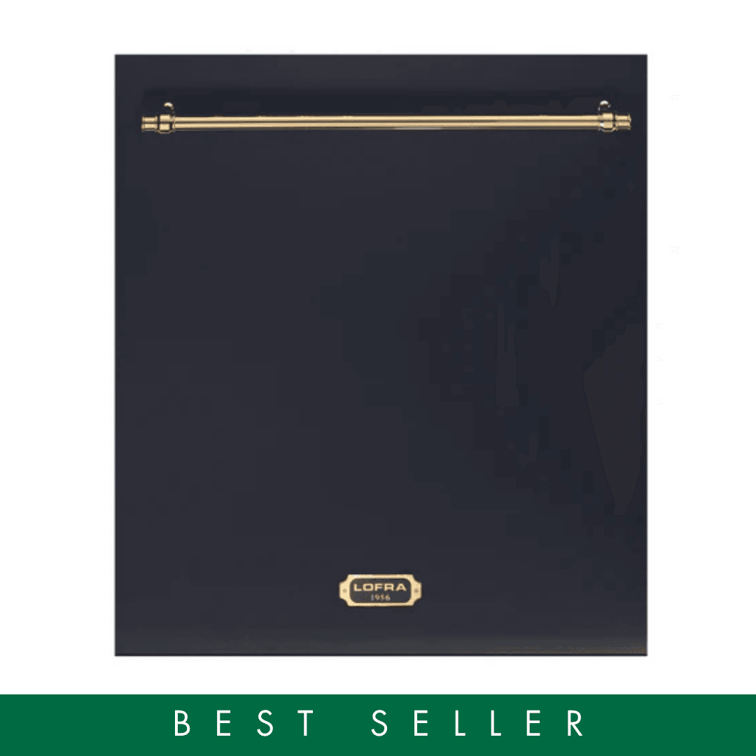 Dolcevita Dishwasher Door Kits - Black Matte - Lofra Cookers
