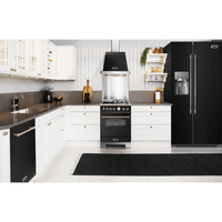 Dolcevita Hood 60 cm - Black Matt - Brass Finish - Lofra Cookers