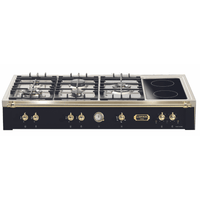 Dolcevita Range Top 120 cm (Gas + Vitroceramic) - Black Matte - Lofra Cookers