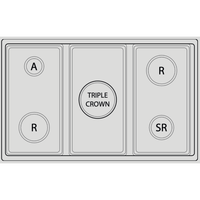 Dolcevita Range Top 90 cm - Black Matte - Lofra Cookers