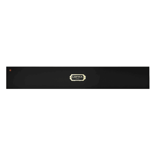 Dolcevita Warming Drawer - Black Matt - Brass Finish - Lofra Cookers