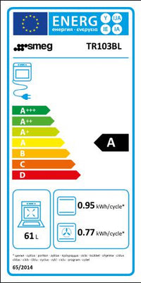 Smeg TR103BL Victoria 100cm Range Cooker with Gas Top