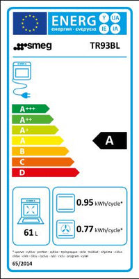 Smeg TR93B Dual Fuel Range Cooker